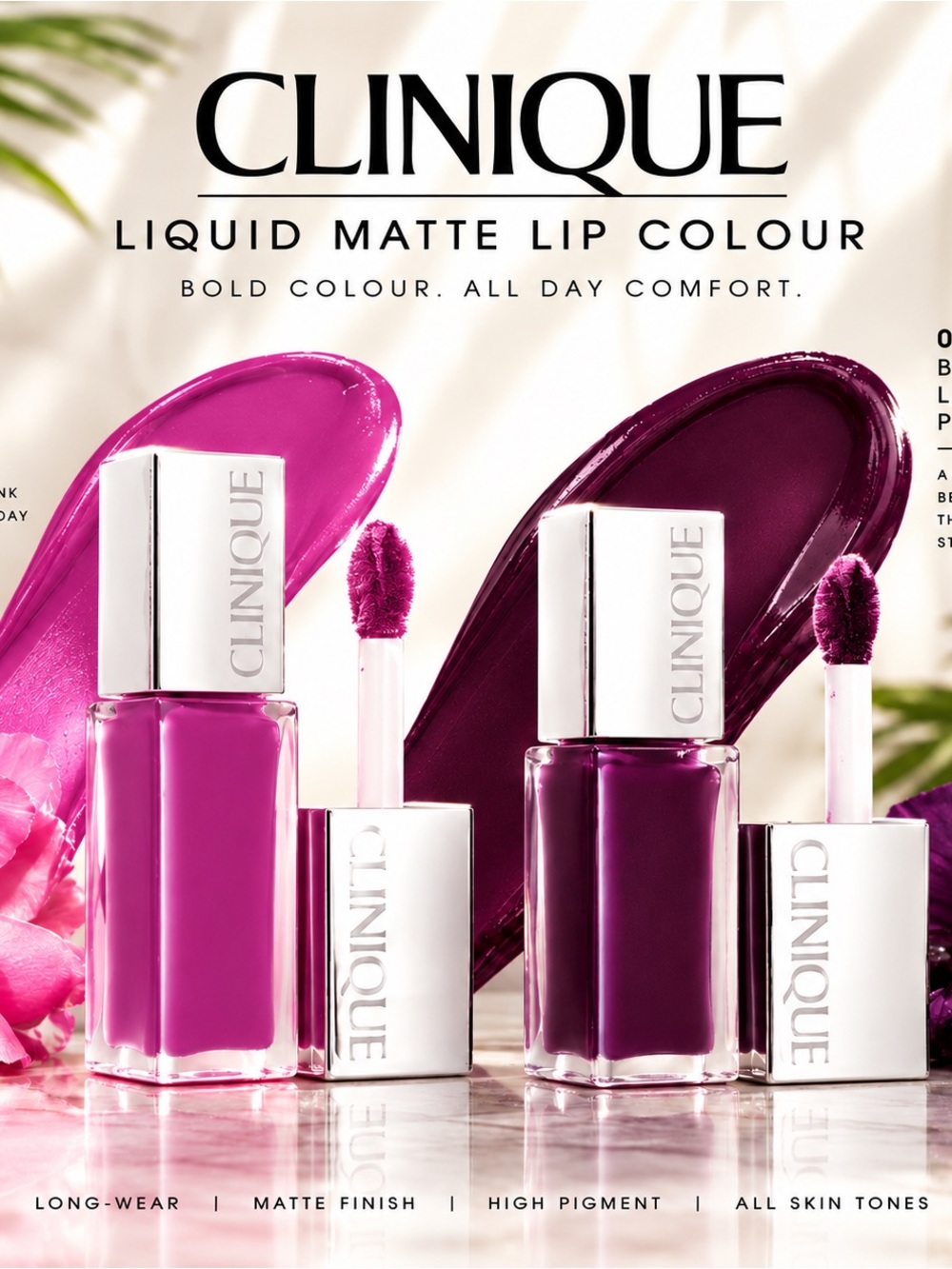 2 Clinique Pop Liquid Matte Lip Color